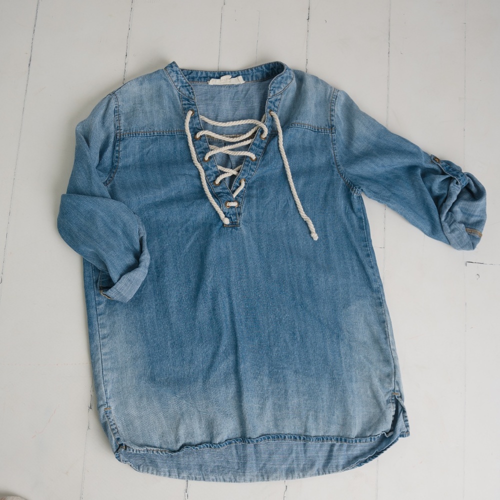 Love Stitch Denim shirt - S